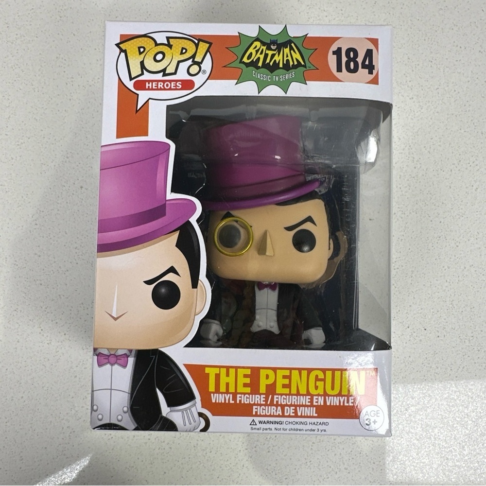 Funko Pop! DC Heroes The Penguin #184 Batman Classic TV Vinyl Figure